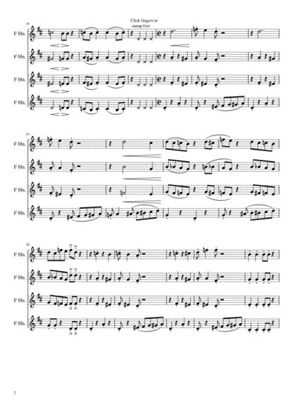 4-Horn Funk for Horn Quartet image number null