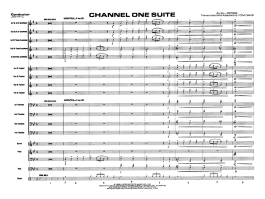 Channel One Suite Jazz Ensemble scores gallery preview page 3
