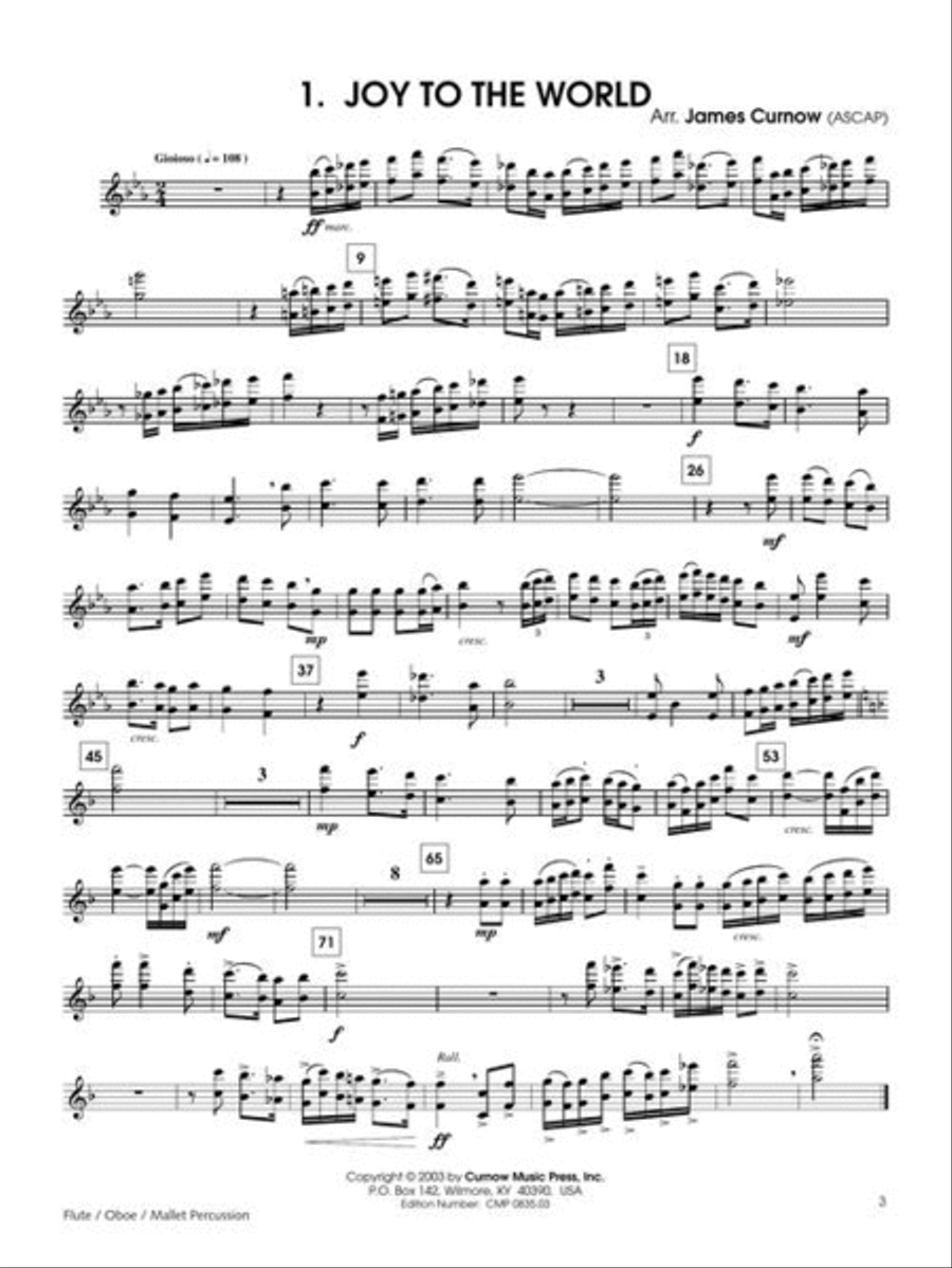 Great Carols Flute scores gallery preview page 5