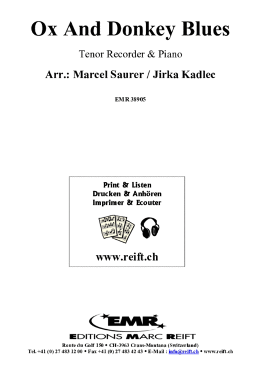 Ox And Donkey Blues Ox And Donkey Blues Tenor Recorder scores gallery preview page 2