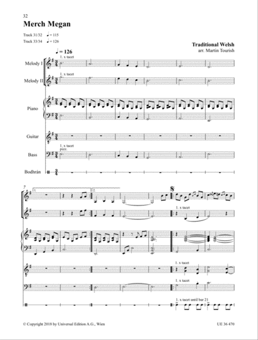 World Music: Celtic World Music: Celtic School and Community scores gallery preview page 16