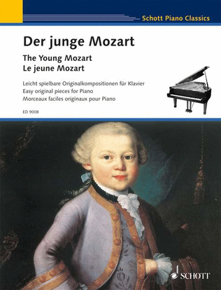 Book cover for The Young Mozart