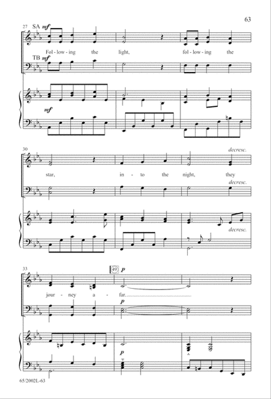 And This Shall Be a Sign And This Shall Be a Sign 4-Part scores gallery preview page 64