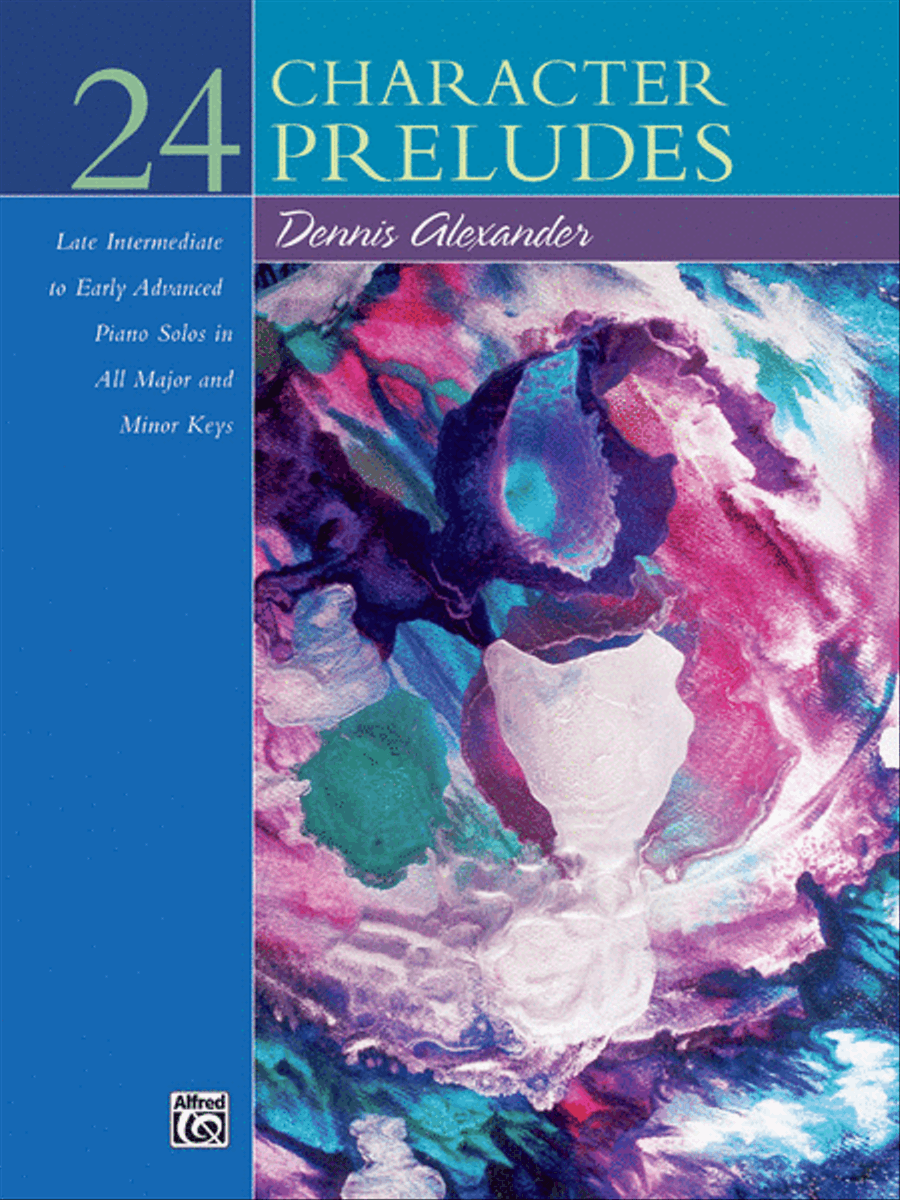 24 Character Preludes Piano Solo scores gallery preview page 1