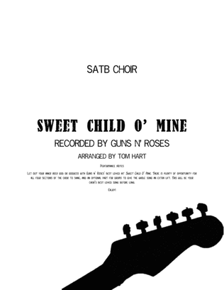 Book cover for Sweet Child O' Mine