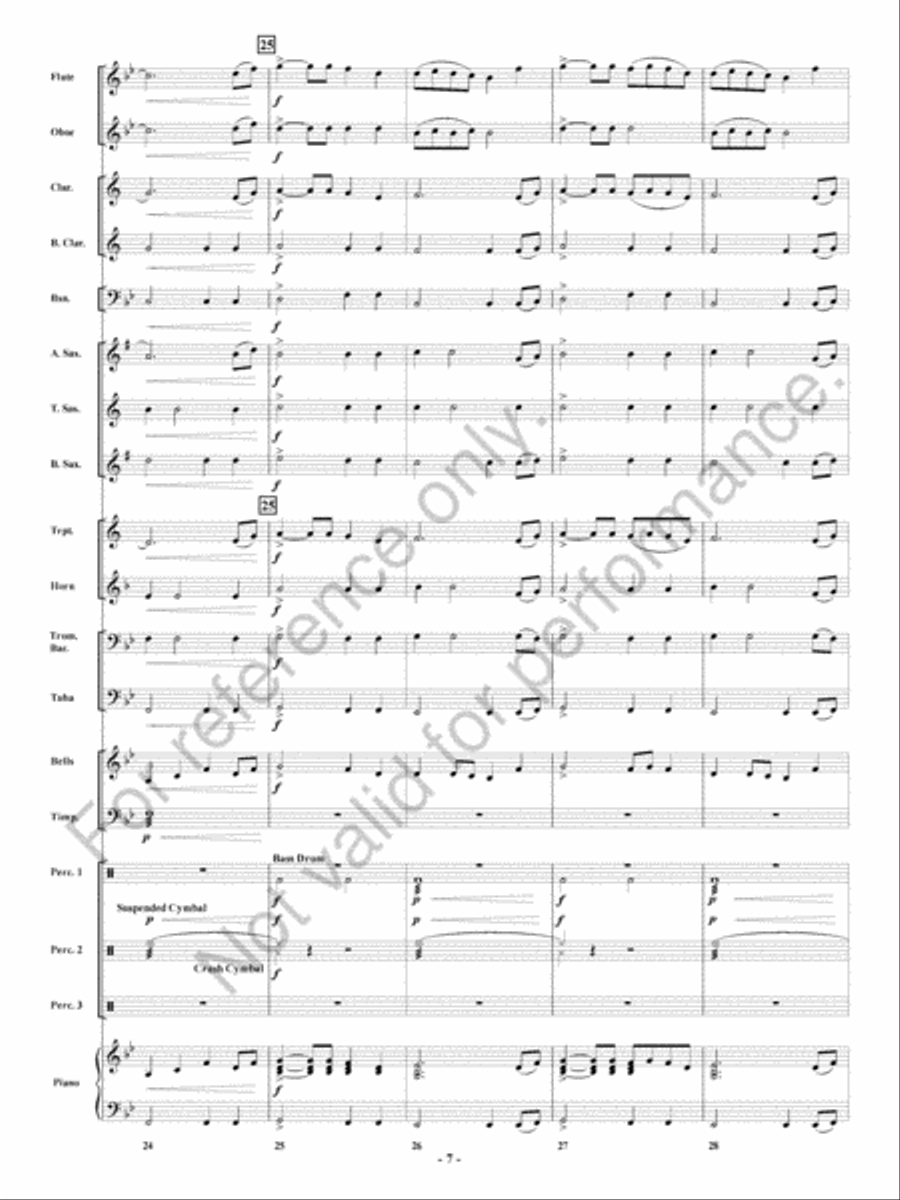 Daydreams Concert Band scores gallery preview page 8