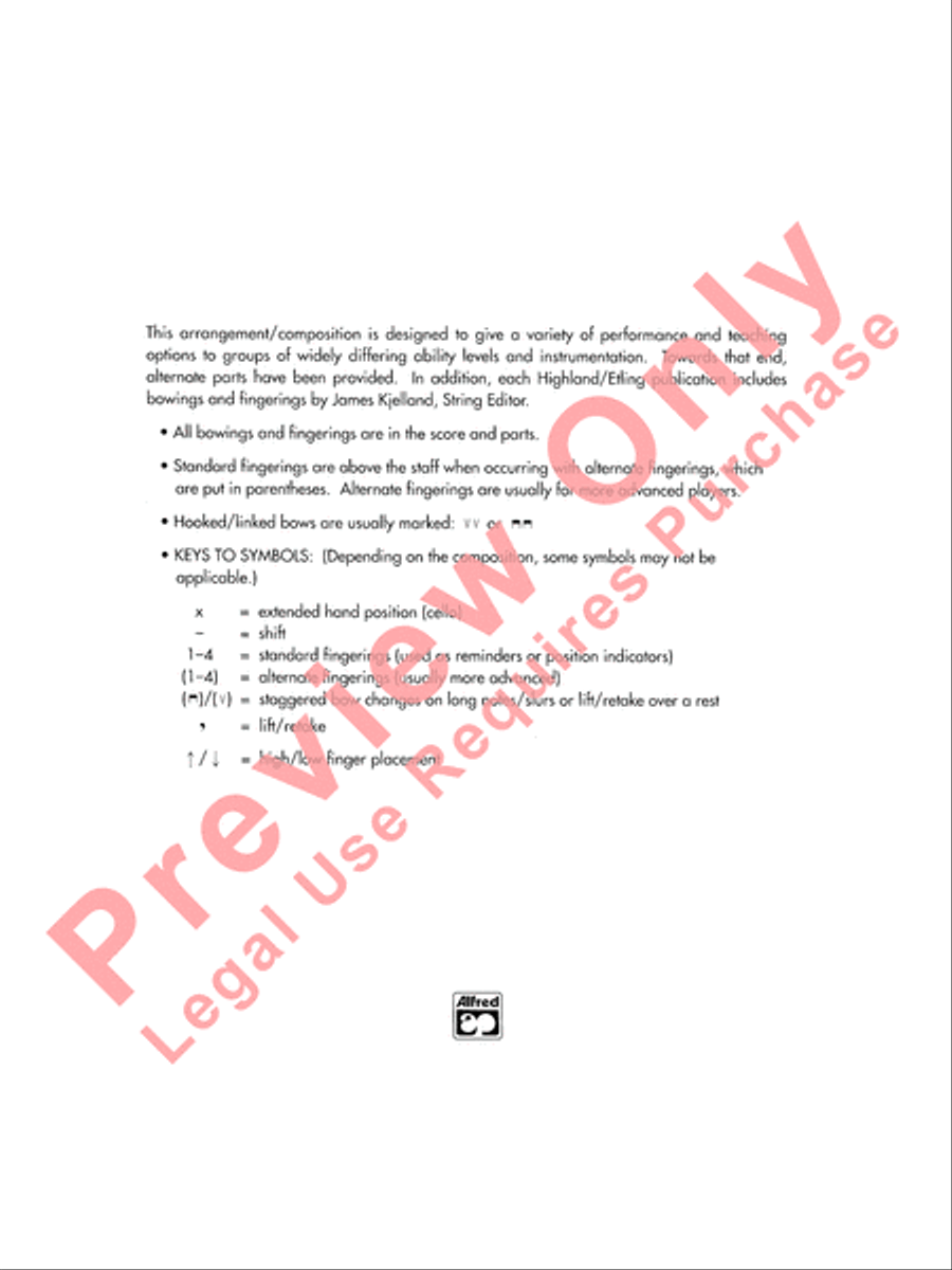 Serendipity Suite String Orchestra scores gallery preview page 3