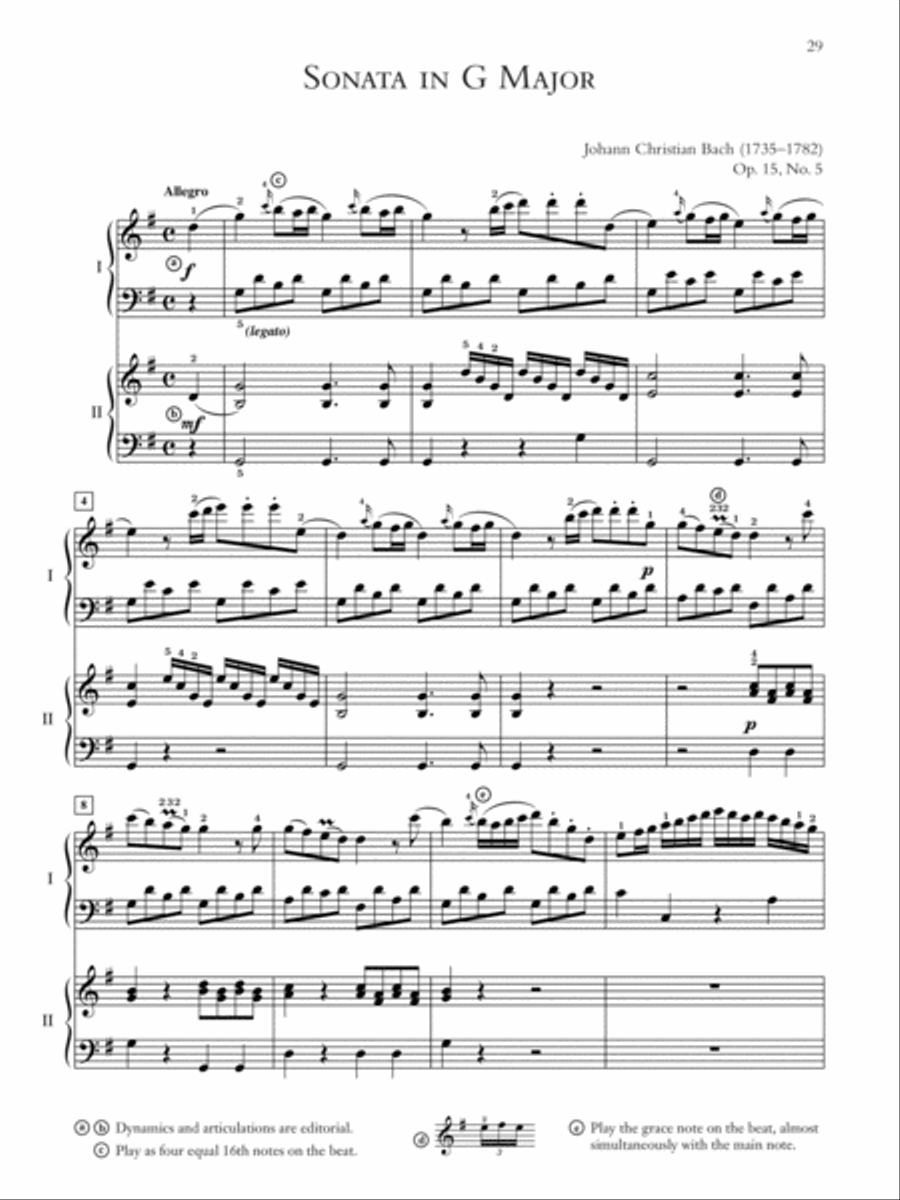 Essential Two-Piano Repertoire Small Ensemble scores gallery preview page 6