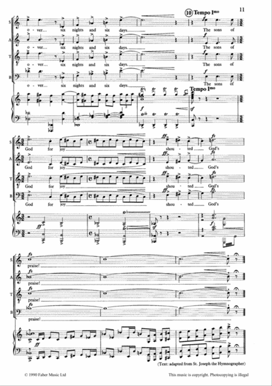 Company of Heaven Choir scores gallery preview page 4