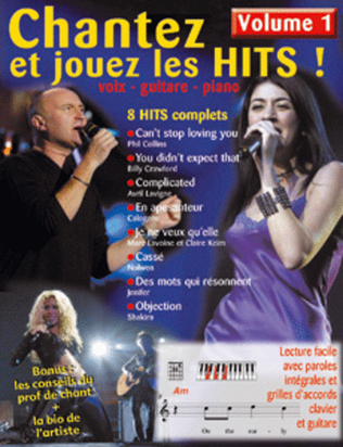 Book cover for Chantez et Jouez les Hits Vol. 1