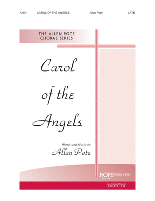 Book cover for Carol of the Angels