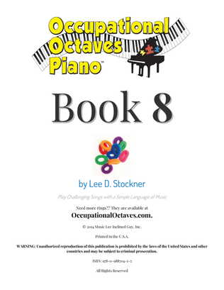Occupational Octaves Piano™ - Book 8