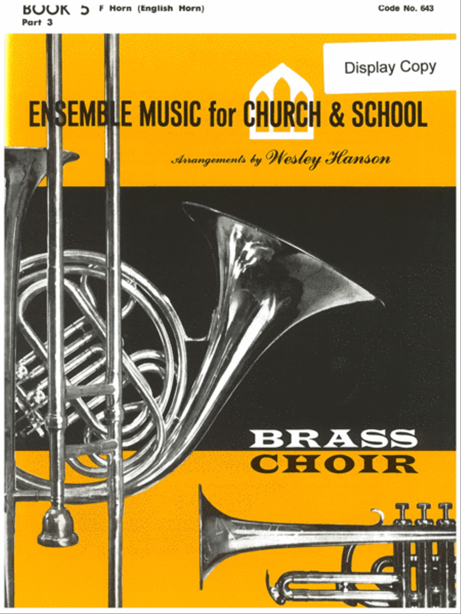 Ensemble Music for Church & School Set of Parts scores gallery preview page 6