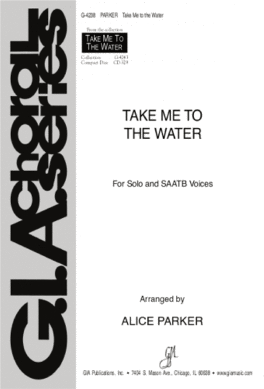 Take Me to the Water Choir scores gallery preview page 1