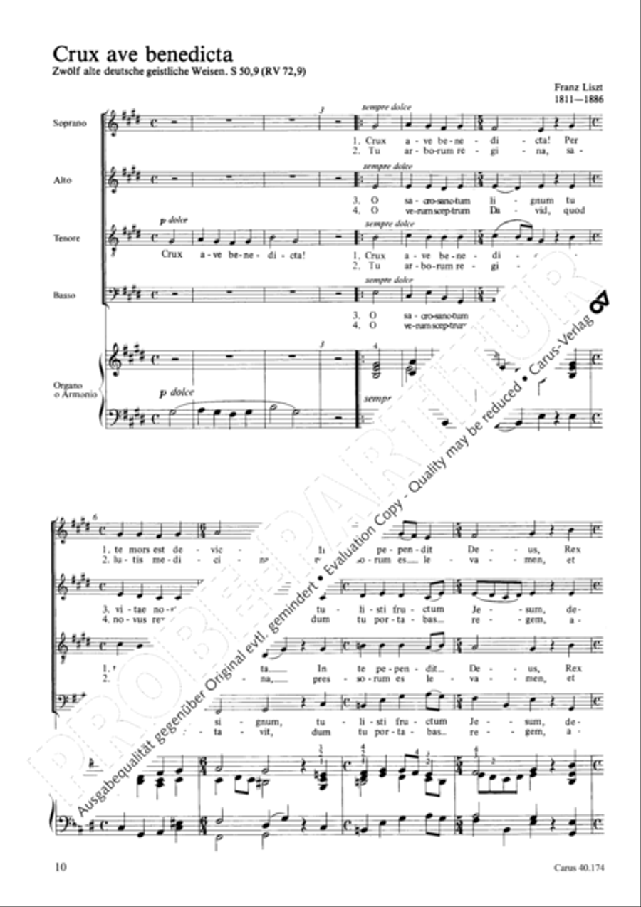 Drei Kirchenhymnen Score scores gallery preview page 11