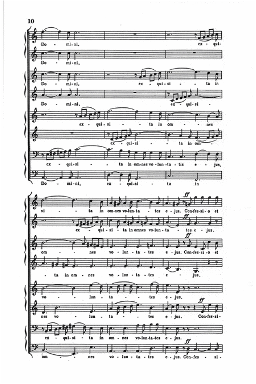 Six Latin Hymns (Collection) 4-Part scores gallery preview page 7