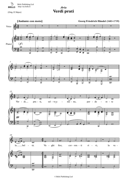 Verdi prati (C Major)