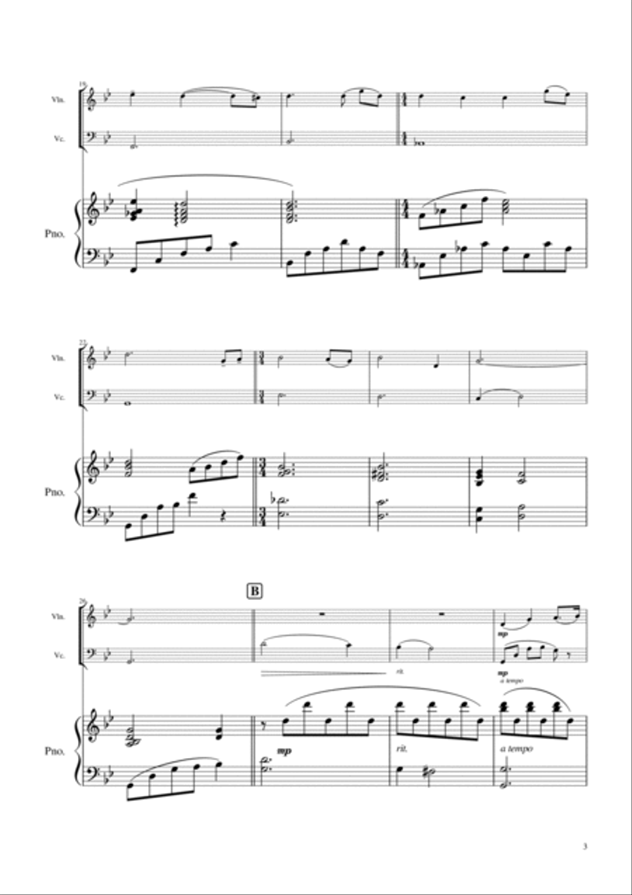 Hana-bi Piano Trio scores gallery preview page 5