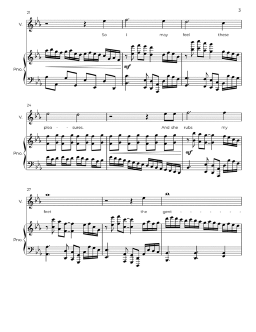 Gentle Tether Voice scores gallery preview page 3