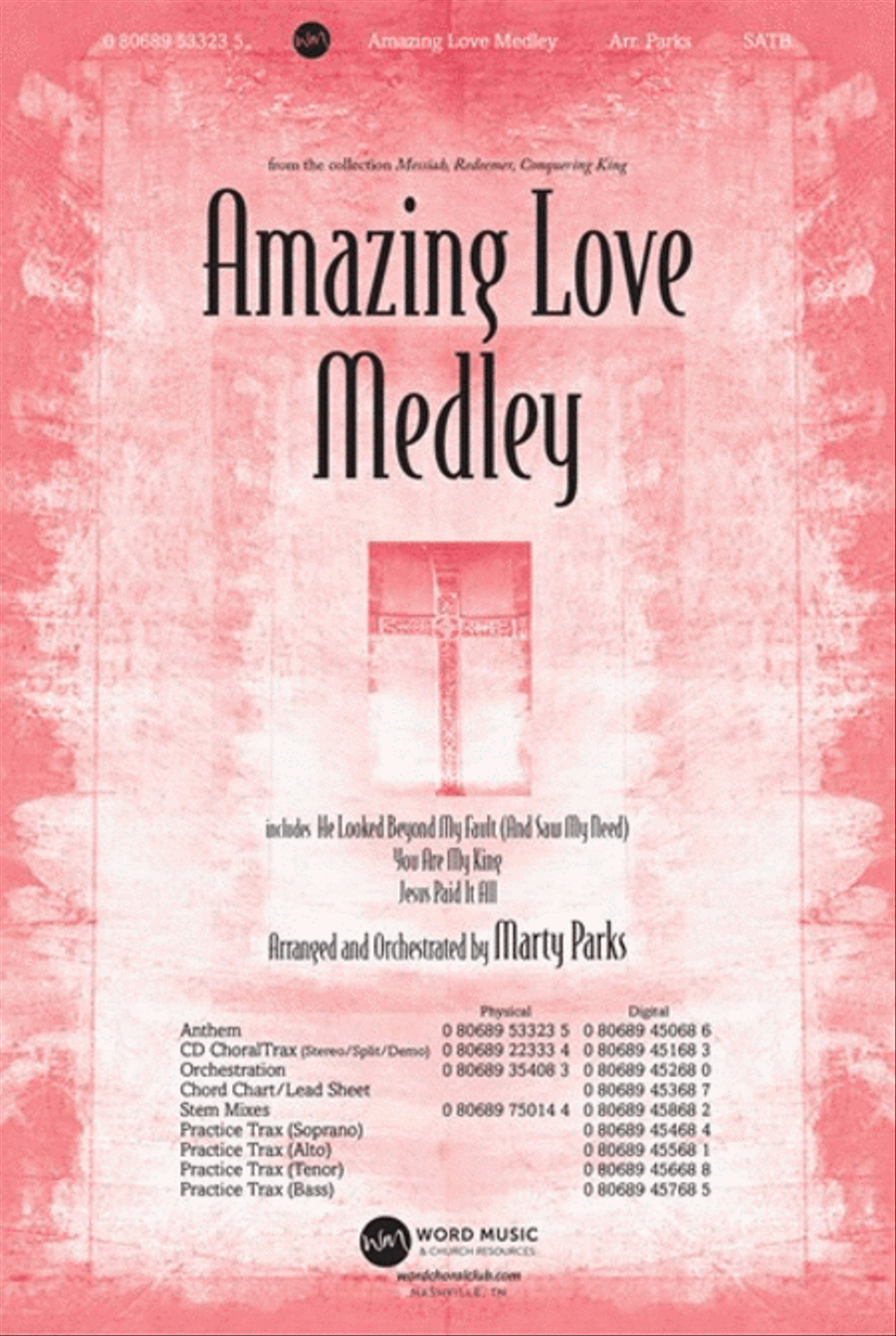 Amazing Love Medley - CD ChoralTrax Choir scores gallery preview page 1