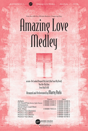 Book cover for Amazing Love Medley - CD ChoralTrax
