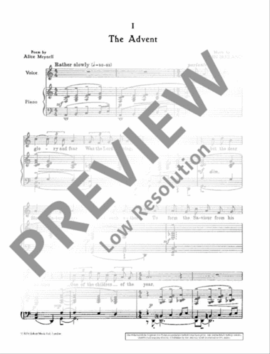 Songs Sacred and profane Songs Sacred and profane High Voice scores gallery preview page 4