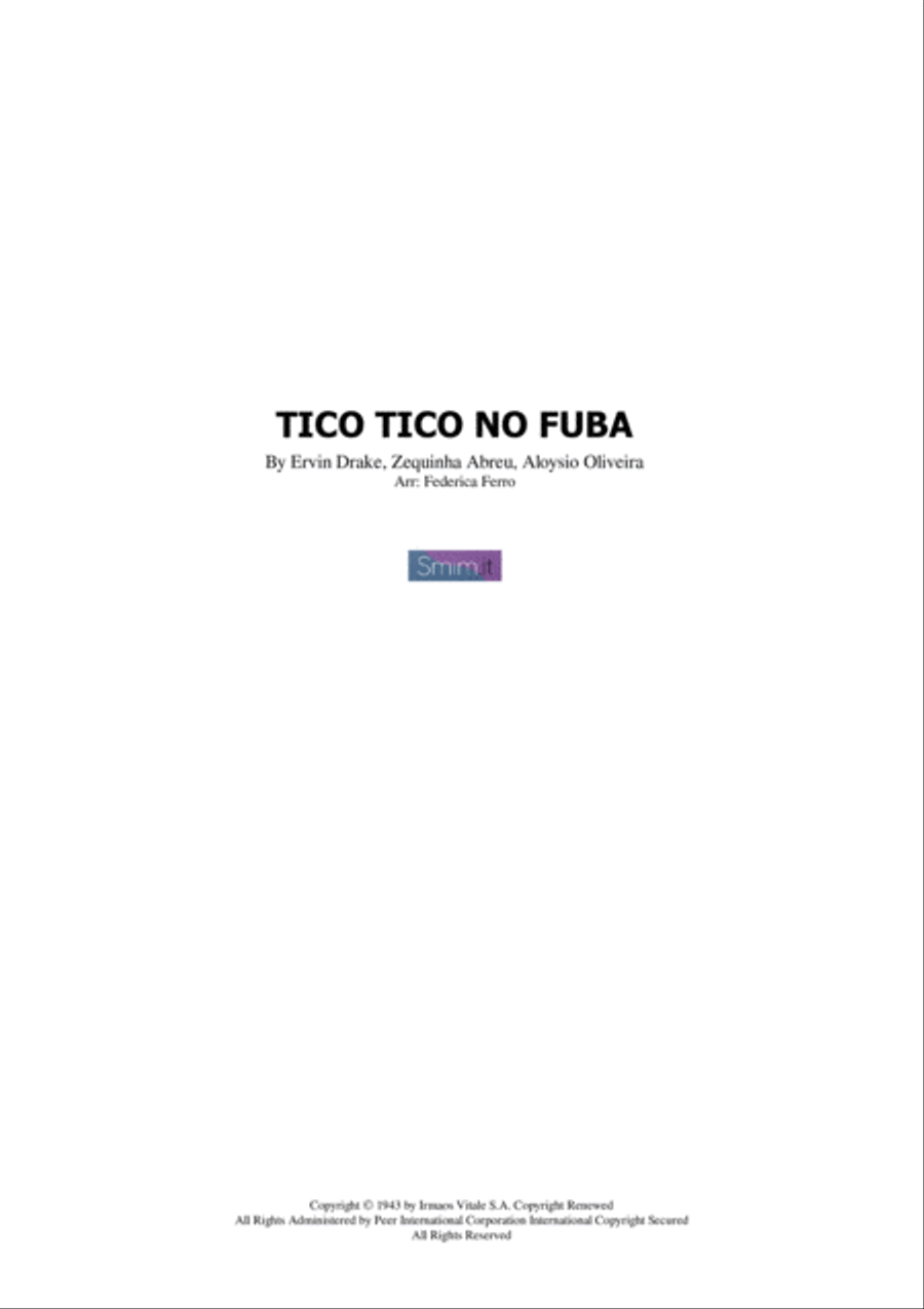 Tico Tico (tico Tico No Fuba)