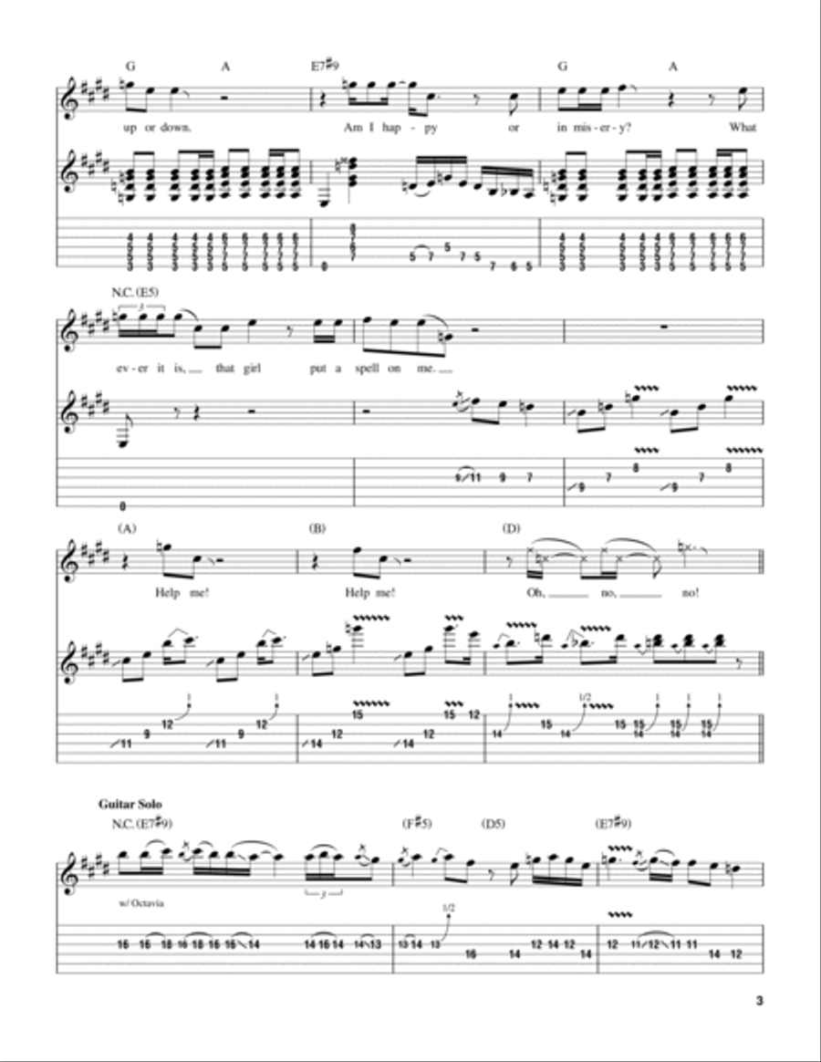 Purple Haze Purple Haze Acoustic Guitar scores gallery preview page 3