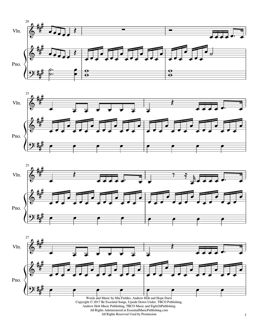 Peace Be Still Small Ensemble scores gallery preview page 5