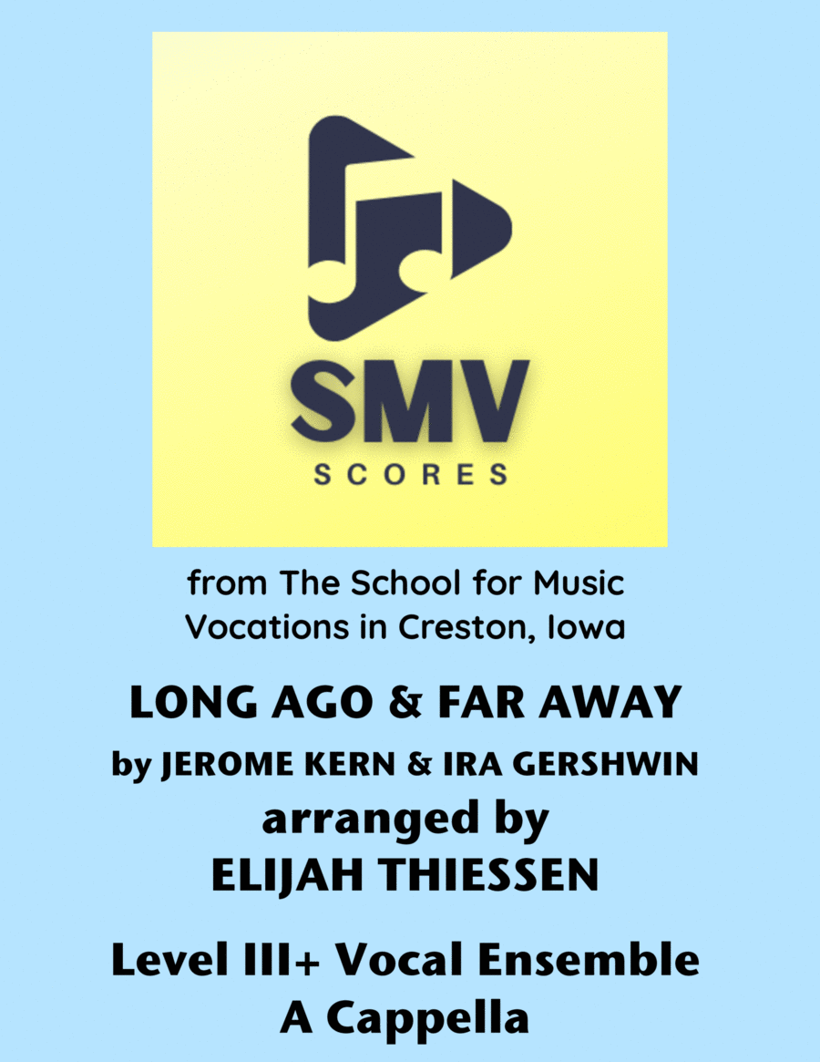 Long Ago (and Far Away) 4-Part scores gallery preview page 1