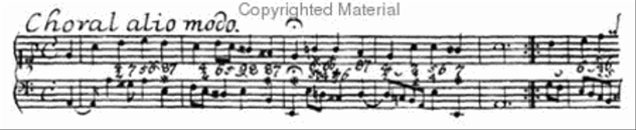Clavier-Ubung (Part I - Preludes and chorales for organ) Organ Solo scores gallery preview page 3