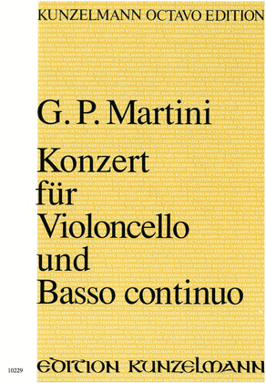 Book cover for Concerto for cello in D major
