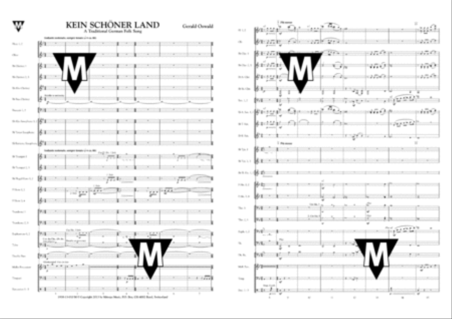 Kein Schöner Land Kein Schöner Land Concert Band scores gallery preview page 2