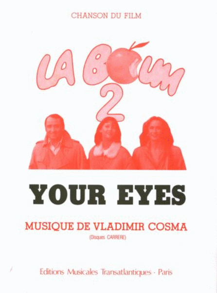 Your eyes la boum 2 chant piano