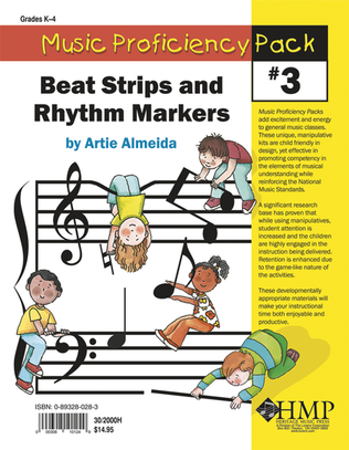 Music Proficiency Pack #3 - Beat Strips and Rhythm Markers