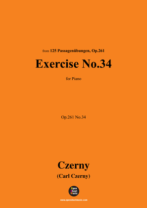 C. Czerny-Exercise No.34,Op.261 No.34