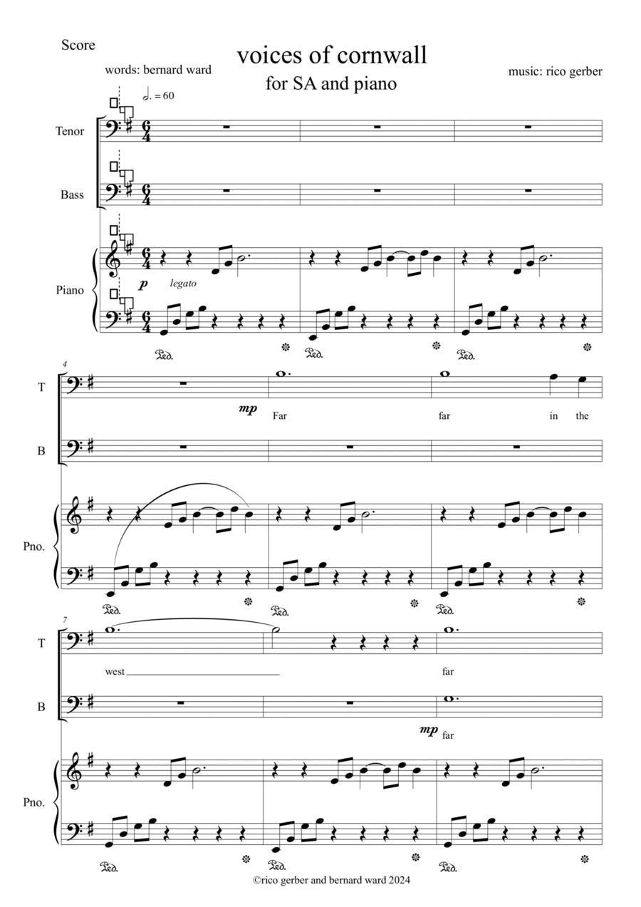 voices of cornwall Voice scores gallery preview page 1