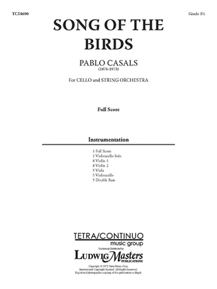 Song Of The Birds for Cello and Strings