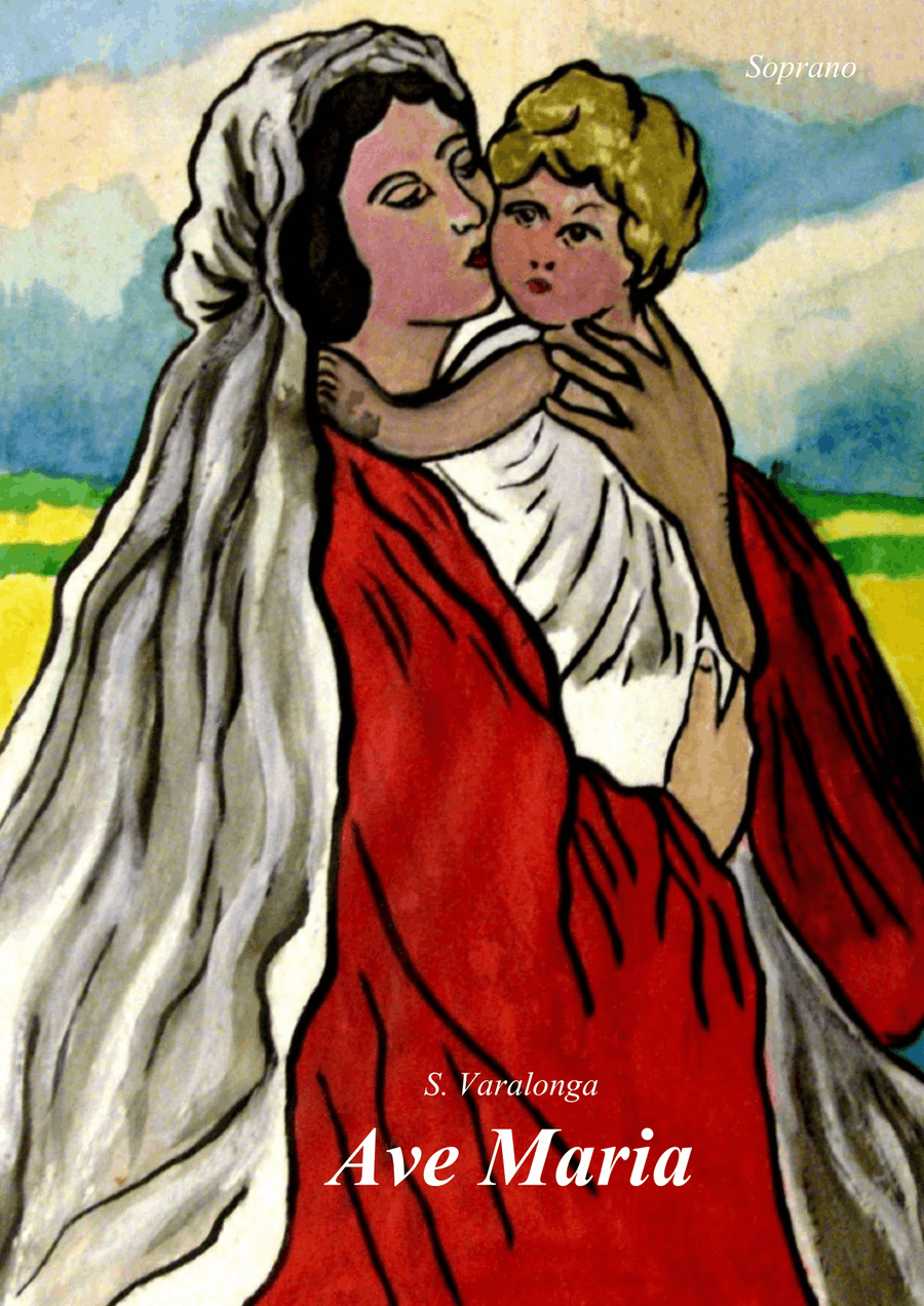 Sérgio Varalonga - Ave Maria Soprano Voice scores gallery preview page 1