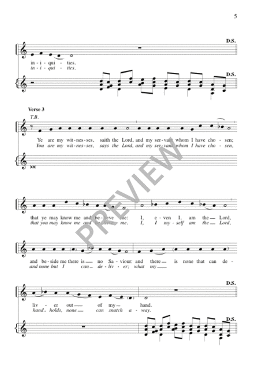 An Advent Processional 2-Part scores gallery preview page 5
