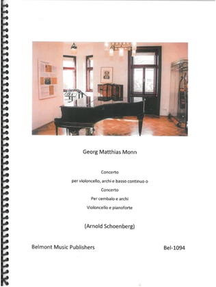 Book cover for Cello Concerto in G Minor