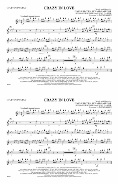 Crazy In Love: Flute