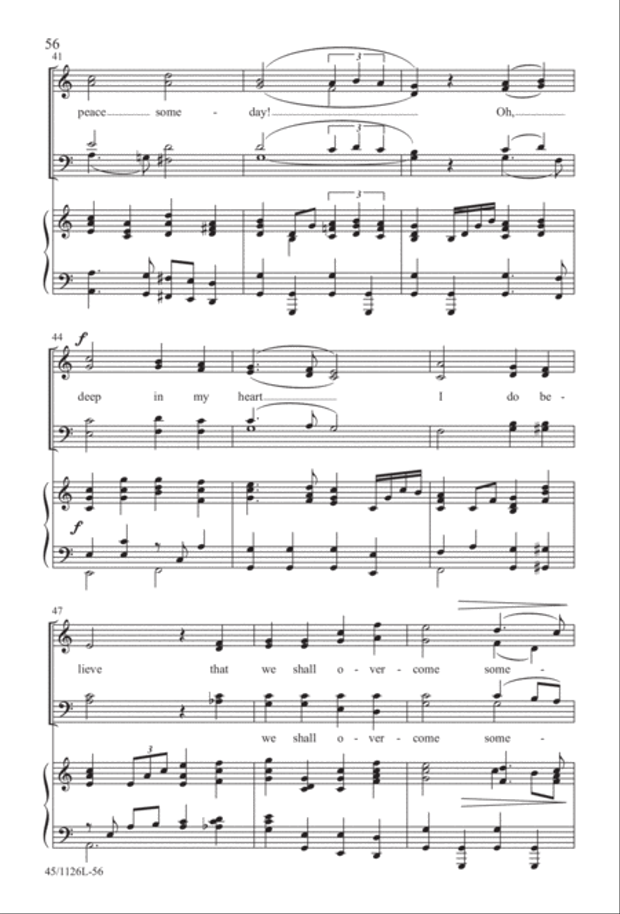 Prayers for the Nations 4-Part scores gallery preview page 57