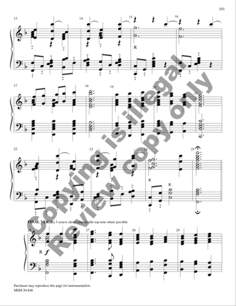 Let Praises Ring, Volume 3 5-Octaves scores gallery preview page 138