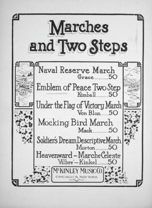 Emblem of Peace. March and Two-Step