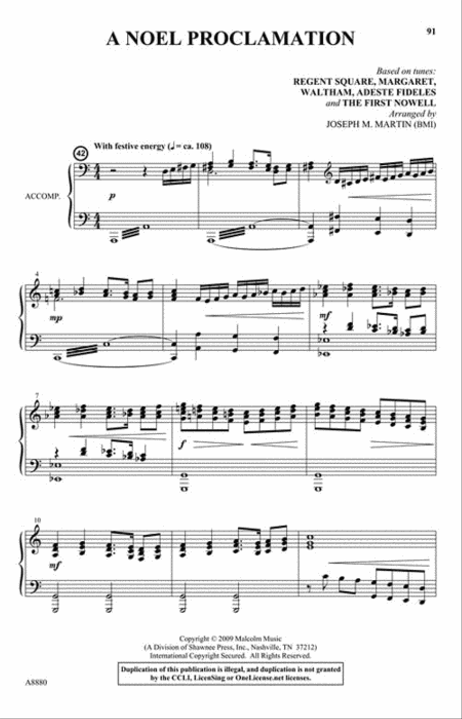 The Mystery and the Majesty Choir scores gallery preview page 7