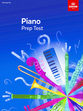 Book cover for Piano Prep Test