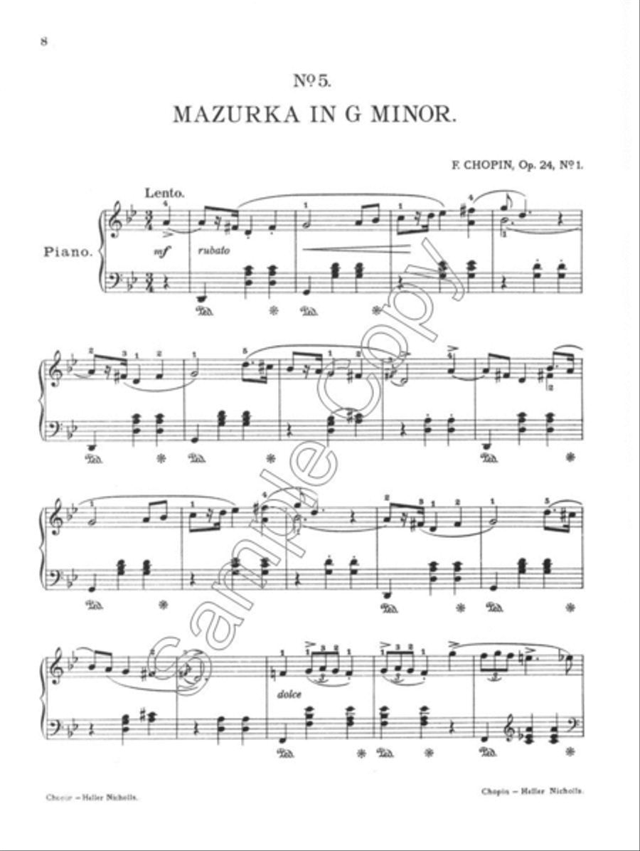 Chopin - Silhouette Series Piano Solo scores gallery preview page 3