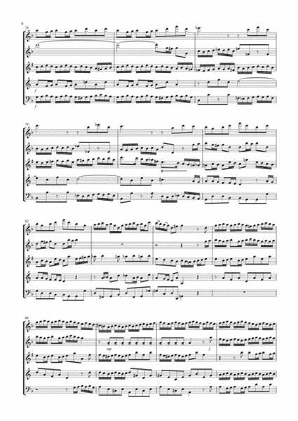 Brandenburg Concerto No. 2 (1st. Mov.): Wind Quintet image number null