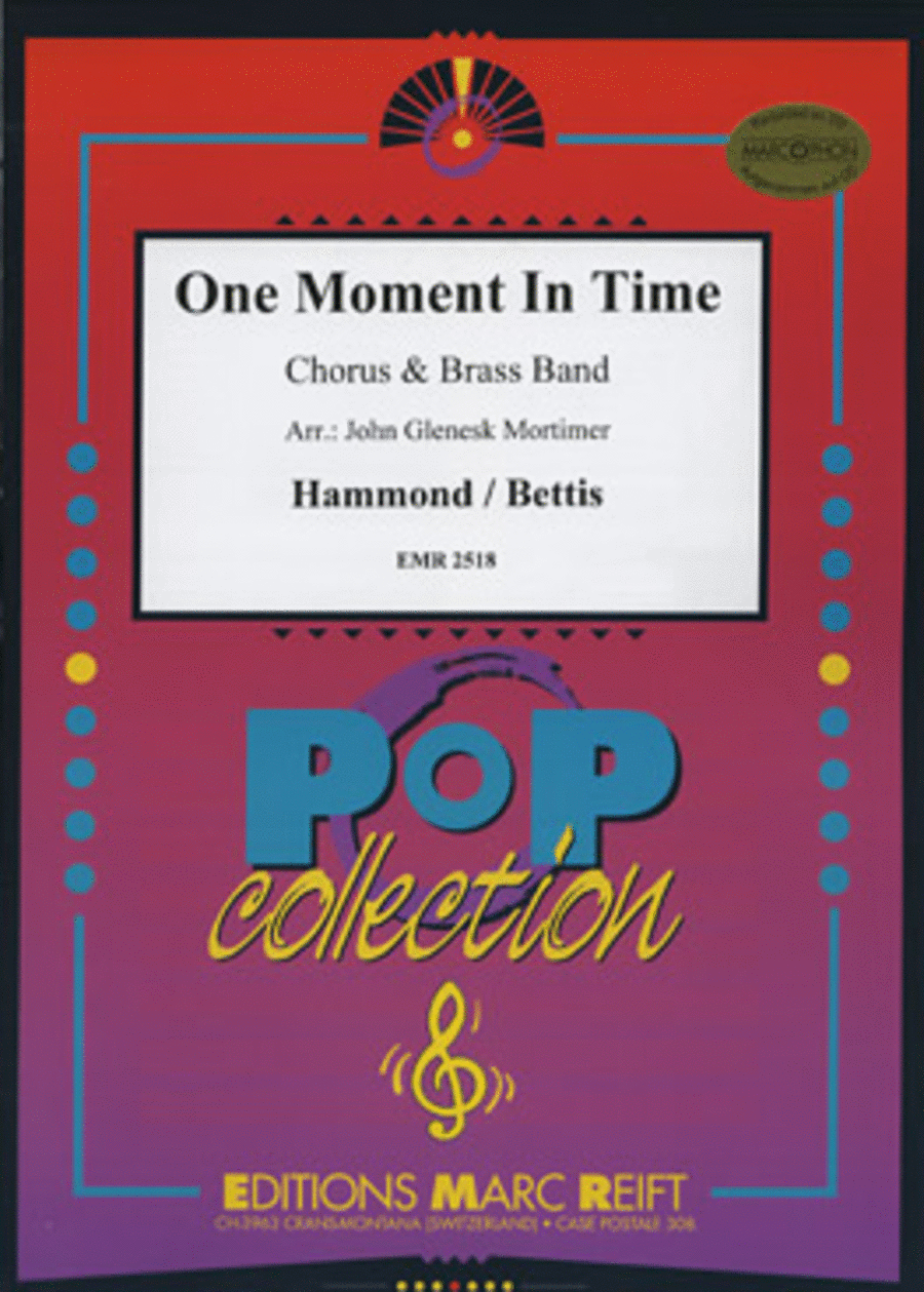 One Moment In Time One Moment In Time 4-Part scores gallery preview page 1